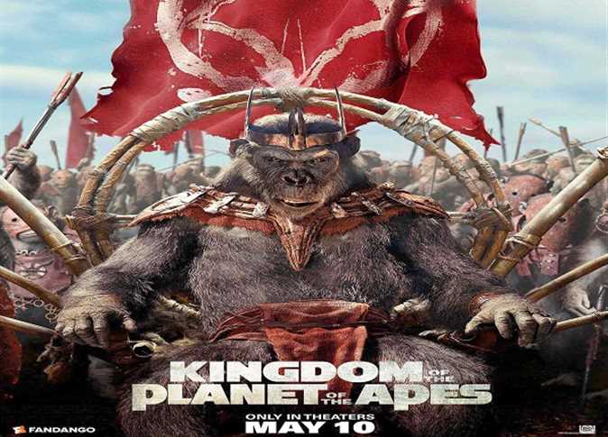 الفيلم الأمريكي kingdom planet of the apes الأكثر جماهيرية في مصر